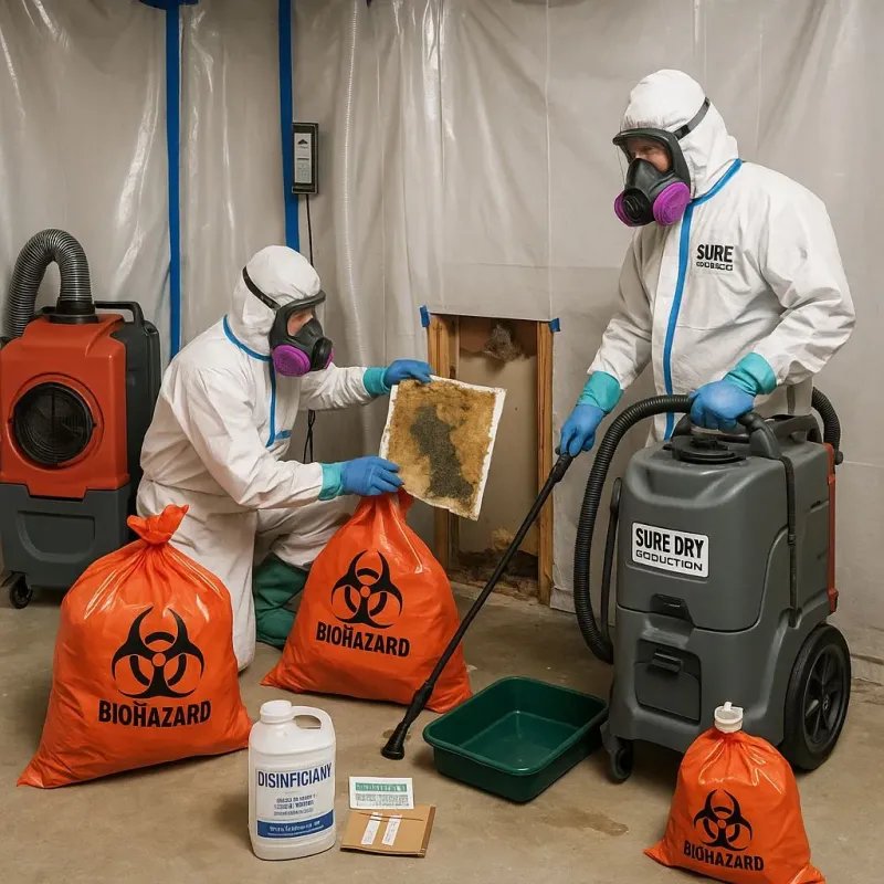 Contaminated Water Handling Protocols process in Richmond, MI