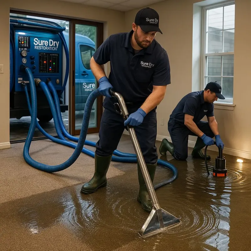 Water Extraction and Removal process in Richmond, MI